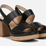 Naturalizer Soul Black Holly Slingback Sandals Size 9 Photo 0