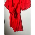 THAKOON x RTR Red Linen Blend Tie Photo 2