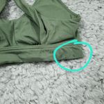 Aerie READ Offline By Real Me Ruched Sports Bra Green Size XS Padded Lined Photo 5