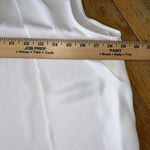 Zac and Rachel Hi Lo Blouse Sleeveless Lightweight Lagenlook Women’s Medium White Photo 5