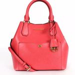 Michael Kors Greenwich Large Tote Grab Bag Watermelon/Luggage/Tote/Crossbody Photo 0