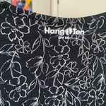Hang Ten  UPF50 Long Sleeve Shirt Strecthy Black and White Size Large Photo 5