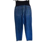 Old Navy NWT  Maternity Full Panel O.G. Straight Dark-Wash Jeans Ayla Photo 7