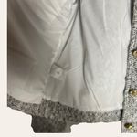 Derek Lam Collective Braeton Gray Tweed Button Front Jacket Size 6 Photo 8