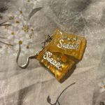 Orange Candy Earrings Photo 0