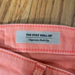 AG Adriano Goldschmied Adriano Goldschmied The Stilt Roll-up Cigarette Roll-up‎ coral size 28 Photo 5