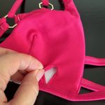 Bahimi swim top, fuchsia pink, A cup, removable cup pads, halter neck, size S Pink Photo 5