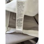 Spanx Wide Legged Pants Women’s Size Large Bright White Cropped Twill Photo 7