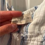 Ocean Drive  Blue and White Striped Top Photo 2