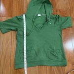 Abercrombie & Fitch  women’s Short-sleeve hooded pullover top with V-neck size L Photo 6