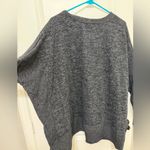 White Birch  Dark Gray Crew Neck Sweater Photo 5
