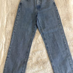 Missguided  High Waist‎ Straight Leg Jeans – Classic blue  Size 2 Petite Photo 0