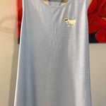 Goat USA Women's Racerback Tank Top Size M Medium Blue Photo 0