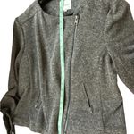 Catherine Malandrino  Runway Style Moto Jacket Blazer‎ Size XXL Grey Photo 2