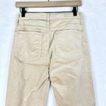 AG Adriano Goldschmied  Farrah Boot Velvet Size 26 Pale Oak Stretch Photo 5