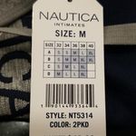 Nautica ππ Logo Bralettes (2 Pack) ~ Navy Blue & Gray Medium M NWT Photo 8