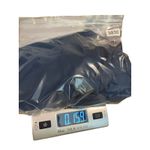 Susan Graver  Blue Liquid Knit Sheer Hem Waterfall 3X Cardigan Open Front Top Photo 9