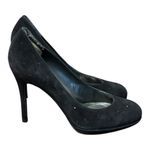 Stuart Weitzman  Women's Shoes Size 9 Suede Embellished Heels Black Photo 0