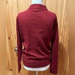 Juicy Couture  Red sequined mock neck sweater women’s M Photo 1