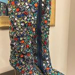 Ember Rhinestone Knee High Boot AZALEA WANG SZ 10 SOLD OUT ONLINE Blue Photo 0