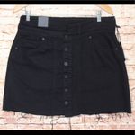 BLANK NYC | Night Troll Black Raw Hem Mini Skirt Photo 3