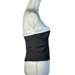 Lovers + Friends  Ashley Top in Grey Pinstripe Small New Womens Strapless Corse Photo 6