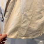 Chico's Jacket Women's Vanity 1 US 8 Medium White Ivory Puffy 3/4 Sleeve Denim Photo 8