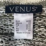 Venus  Open Knit Striped Beach Pullover Sweater Green, Cream, Brown, White XSmall Photo 2