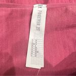 Forever 21  Maroon Ribbed Bodysuit Women’s Small/Medium Photo 3