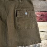 Wild Honey  Olive Green‎ Cargo Style Skirt Size Medium Photo 3