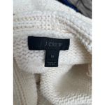 J.Crew  Chunky Knit Shawl Collar Cardigan Sweater Cream Ivory Size M Photo 2