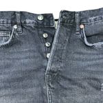 Free People  We the Free Twenty Eight Distressed Black Denim Cutoff Shorts sz 28 Photo 3