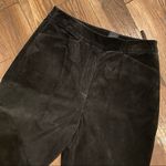 Sonoma  NWT Black Suede Leather Dress Pants Size 8 Photo 5