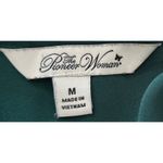 Pioneer Woman Women's Green Shark‎ Bite Tunic V Photo 2