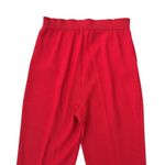 St. John Collection Santana Knit Marie Gray Red Crop Pants Pleated Pocket Size 6 Photo 7