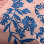 J. Marie Madeline Pink Embroidered Boho Swing Mini Dress – Size Small Photo 8