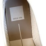 Like New Dolce Vita Leather Malila Loafers Ivory Size 7.5 Photo 3