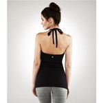 Manduka Black Tie Back Halter Athletic Tank Top M Photo 13