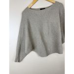 ZARA  Knit Batwing Sweater Women’s Size S Tan Boat Neck Knit Top Photo 2