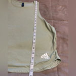 Adidas  Tank Top Women’s Size XL Cropped Green Photo 1