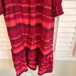 Terra & Sky  Burgundy And Pink Maxi Dress‎ Size 2X Photo 3