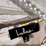 Lulus Lulu’s Dandy Lion Yellow Print Short Sleeve Shift Dress Size S Photo 10