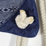  Drawstring Backpack Blue Dakine Cotton Boho Drawstring Bag Photo 3