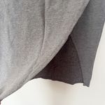 l*space L* Heather Gray Kitty Sweatshirt Skirt Size Medium Pull on Wrap Front NEW Photo 5