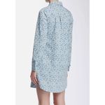 Lucky Brand Blue Shirt Dress S Chambray Denim Festival Boho Cotton Southwestern Photo 4