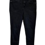 Harper Heritage Faded Black Mid Rise Skinny Jeans Photo 0