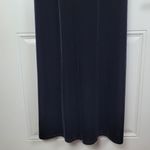 VTG Scott McClintock Petites Maxi Dress Velvet Size 4 Regent Goth Whimsigoth Black Photo 4