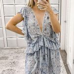 IXIAH Ruffle Tassel Mini Dress Size 2 Photo 0