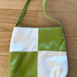 Whistles X Hai Silk Vera Bag in Green & Cream Photo 0