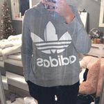 Adidas gray hooded sweatshirt Photo 0